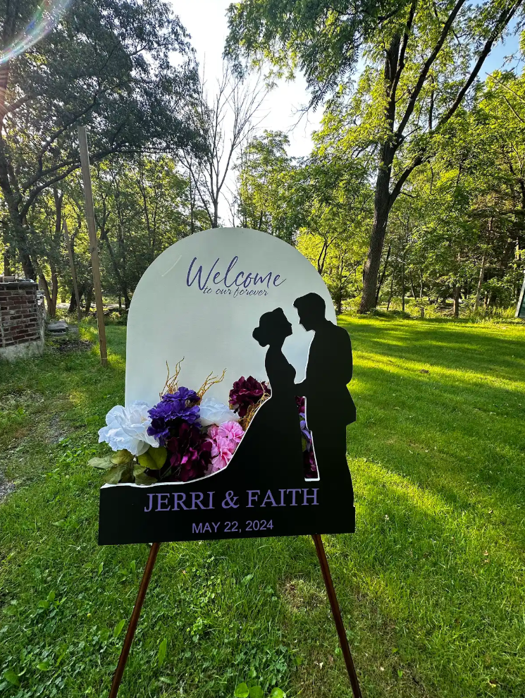 3D Arch Floral Niche